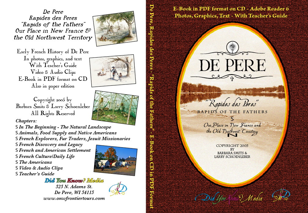 De Pere, Rapides des Peres, Rapids Of The Fathers